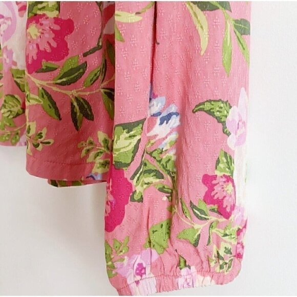 NWT Matilda Jane Girl Always Blooming Floral Pink Top Blouse - Picture 6 of 8